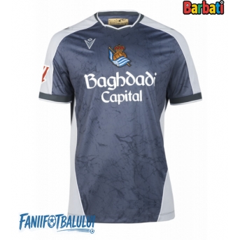 Real Sociedad Tricou Fotbal Replică 2025-26 Barbati Deplasare